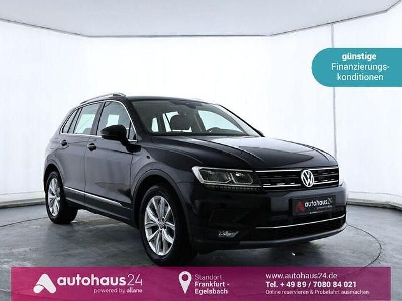 Schwarz Gebraucht 2020 VW Tiguan Highline SUV | 23.220 € (Superpreis) - Bild 1/4