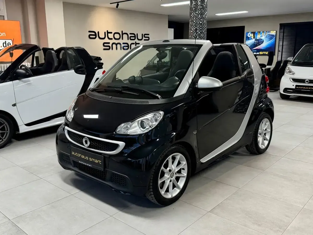 Occasion Smart ForTwo Cabrio Passion 71 ch (52 kW) 2014 Noir Cabriolet