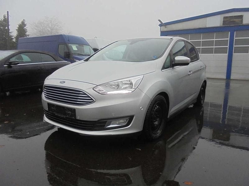 Polarsilber metallic Gebraucht 2017 Ford C-MAX Titanium Van / Kleinbus | 9.490 € (Superpreis) - Bild 1/4