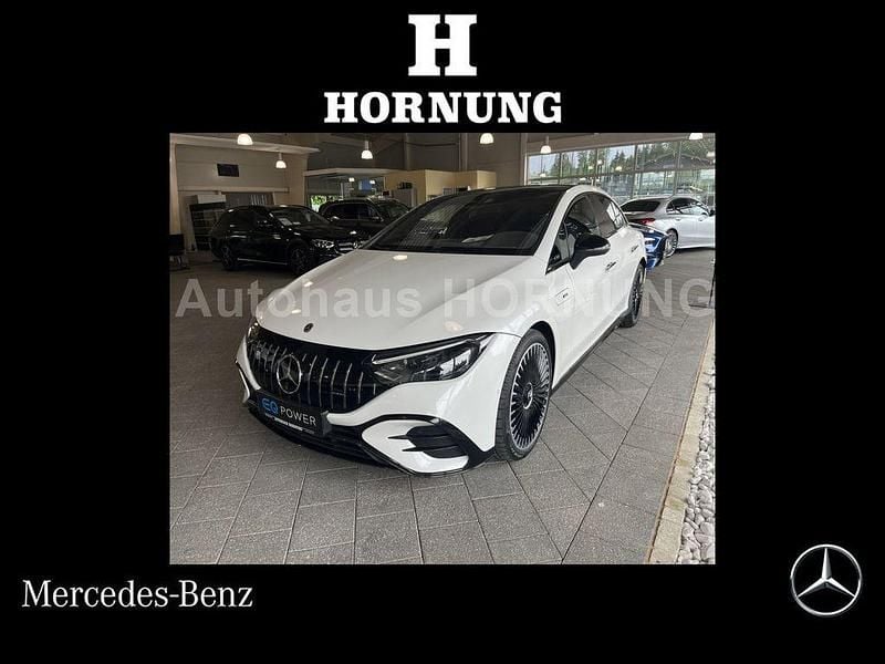 Opalithweiß Gebraucht 2022 Mercedes EQE AMG 43 AMG Limousine | 57.690 € (Teuer) - Bild 1/4