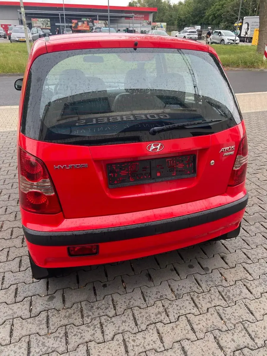 Gebraucht Hyundai Atos Prime 63 PS (46 kW) 2007 Rot Kleinwagen
