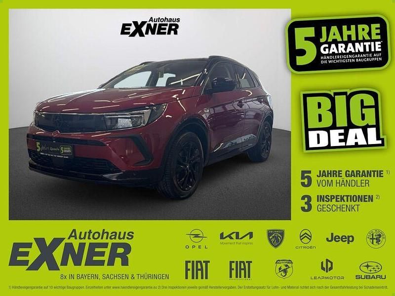 Rubin rot / dach schwarz Gebraucht 2022 Opel Grandland X GS Line SUV | 20.850 € (Fairer Preis) - Bild 1/4