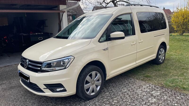 Gelb Gebraucht 2016 VW Caddy Maxi Van / Kleinbus | 7.999 € (Superpreis) - Bild 1/4