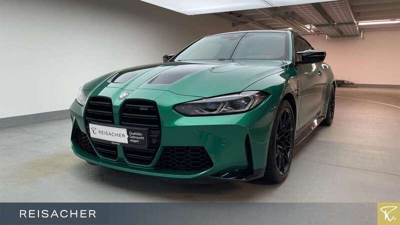 Isle of man grün metallic Gebraucht 2022 BMW M4 Competition Edition Coupé | 67.699 € (Superpreis) - Bild 1/4