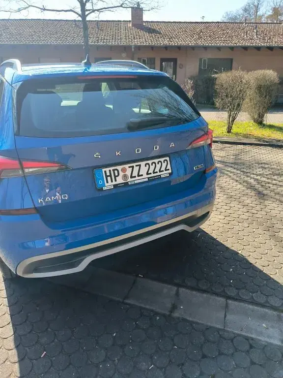 Gebraucht Skoda Kamiq Style 95 PS (69 kW) 2020 Blau SUV