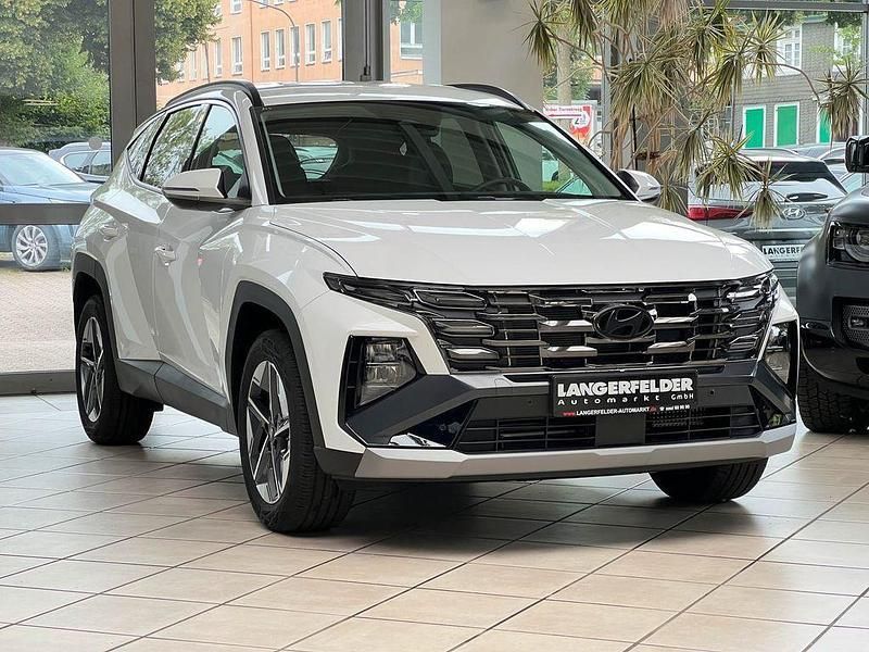 Serenity white Neu 2025 Hyundai Tucson SUV | 35.999 € (Guter Preis) - Bild 1/4