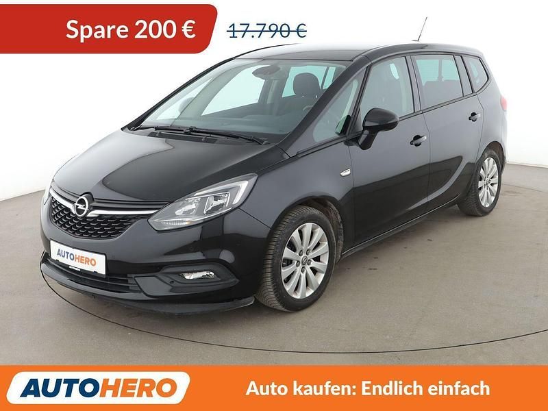 Gebraucht Opel Zafira Tourer 200 PS (147 kW) 2018 Schwarz Van / Kleinbus