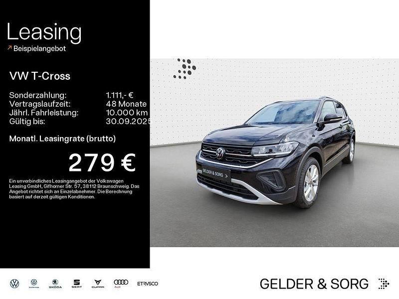 Schwarz Neu 2025 VW T-Cross Goal SUV | 30.990 € (Etwas zu teuer) - Bild 1/4