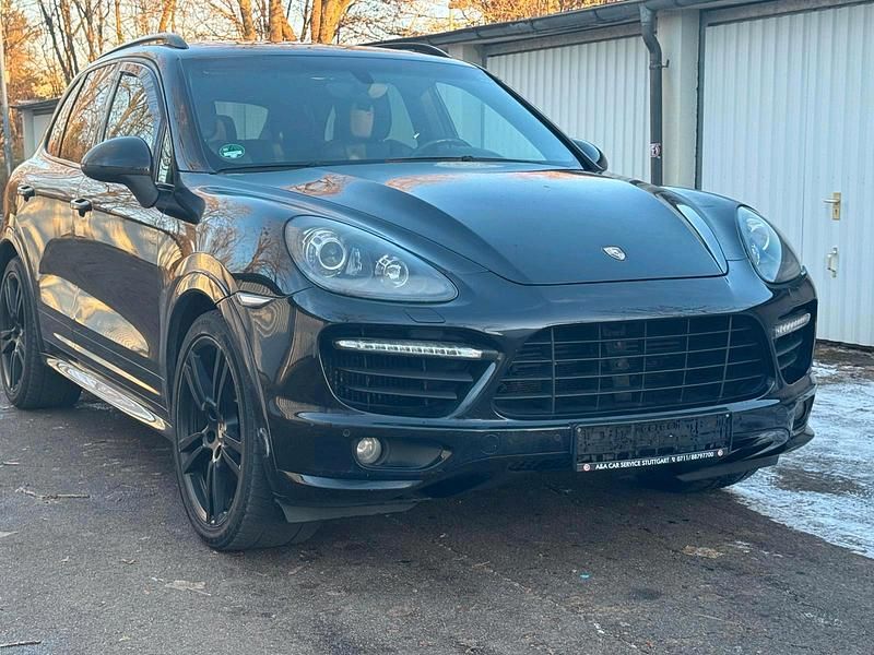 Schwarz Gebraucht 2012 Porsche Cayenne Turbo SUV | 14.900 € (Guter Preis) - Bild 1/4