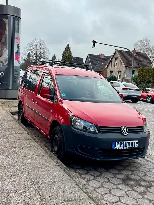 Gebraucht VW Caddy 103 PS (75 kW) 2015 Rot Van / Kleinbus