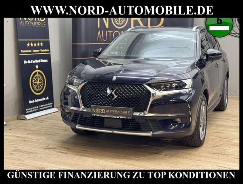 Dark blue metallic (metallic) Gebraucht 2022 DS Automobiles DS7 Crossback Rivoli SUV | 19.980 € (Fairer Preis) - Bild 1/3