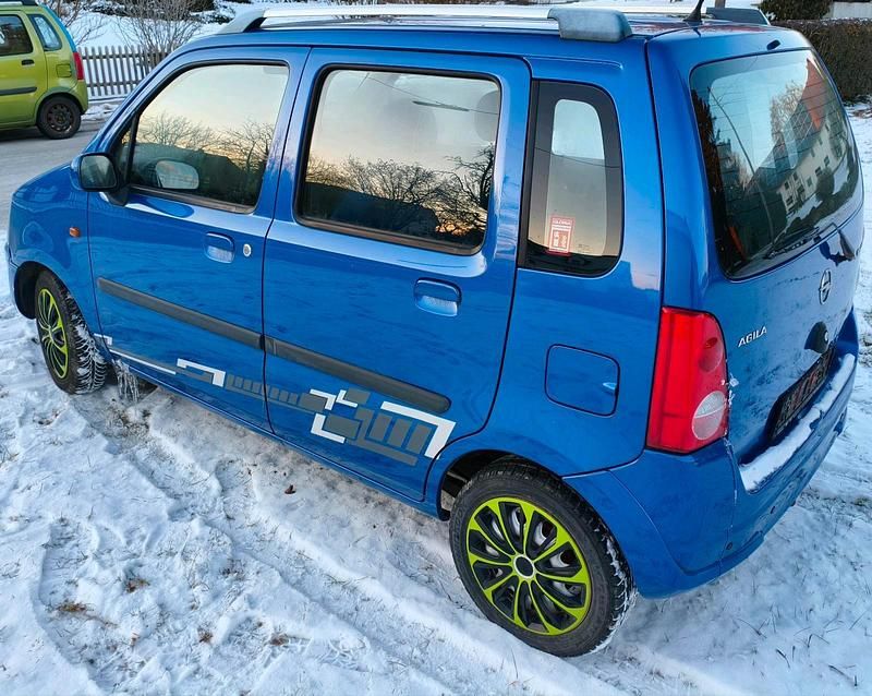 Gebraucht Opel Agila 80 PS (58 kW) 2005 Blau Kleinwagen