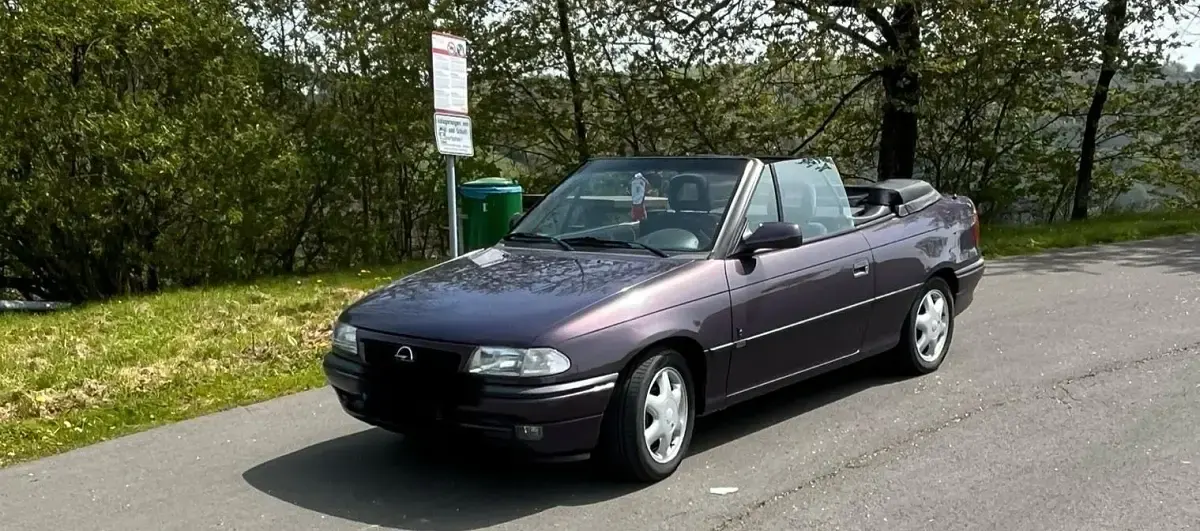 Gebraucht Opel Astra Cabriolet 71 PS (52 kW) 1996 Cabrio