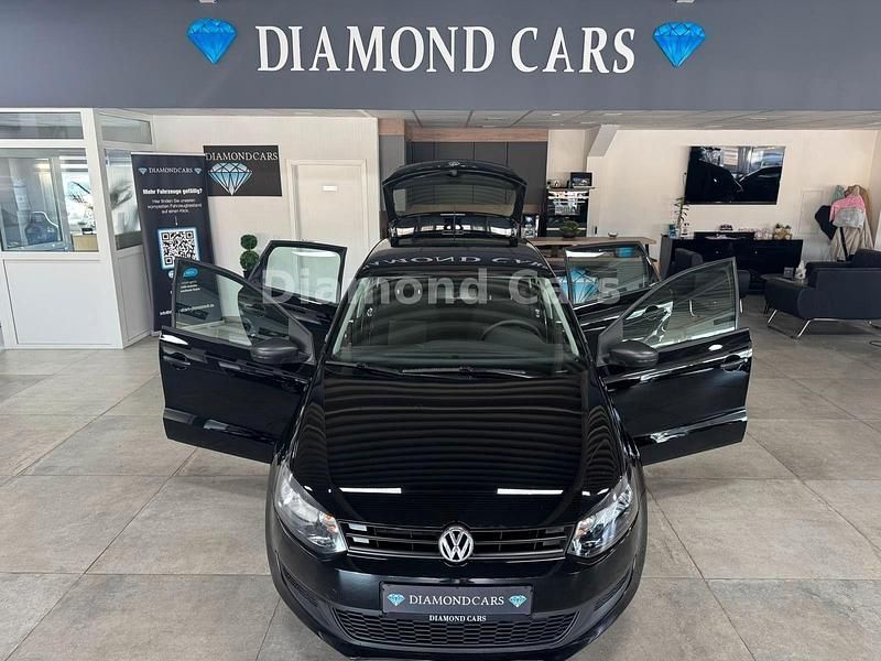 Gebraucht VW Polo Trendline 60 PS (44 kW) 2012 Schwarz Kleinwagen
