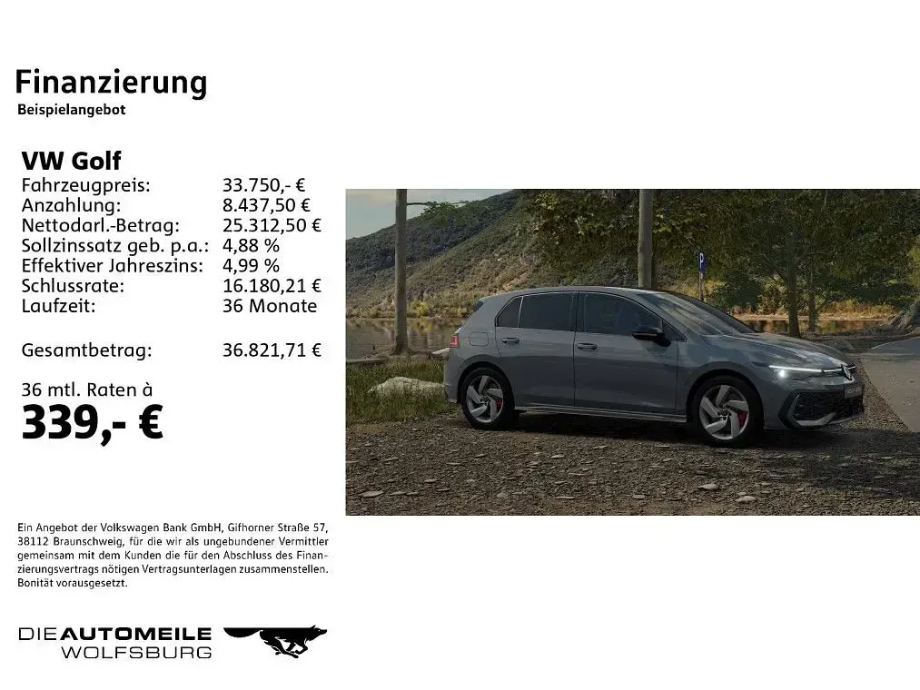 Gebraucht VW Golf VIII Style 272 PS (200 kW) 2025 Mondsteingrau Limousine