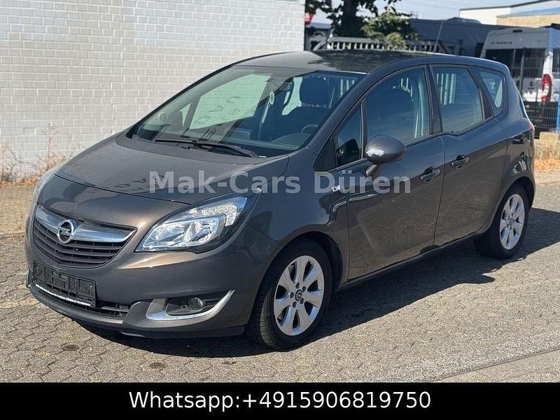 Grau Gebraucht 2015 Opel Meriva Edition Van / Kleinbus | 3.750 € (Superpreis) - Bild 1/4