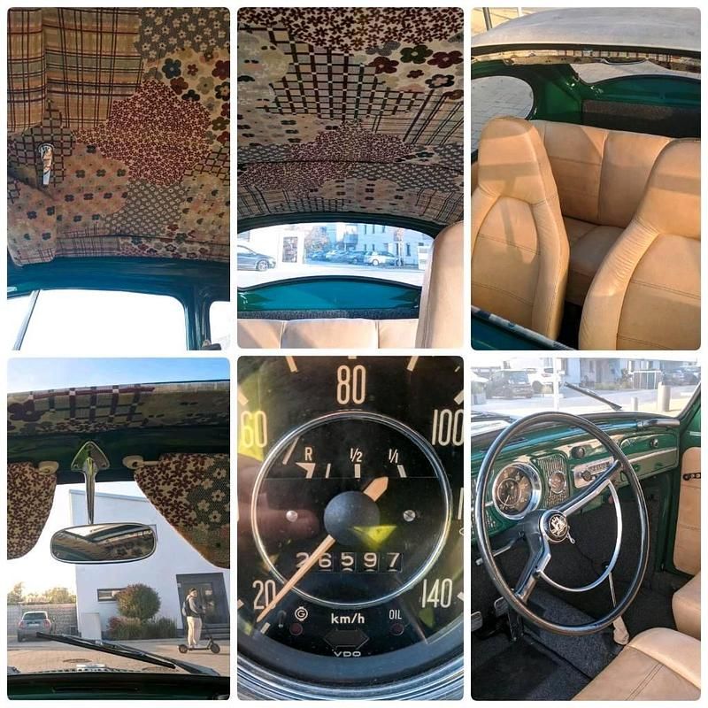 Second-hand VW Type 3 52 CP (38 kW) 1968 Verde Hatchback