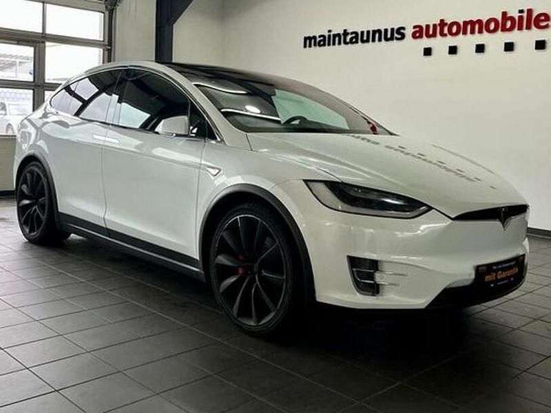 Gebraucht Tesla Model X 584 kW (795 PS) 2016 Weiß SUV