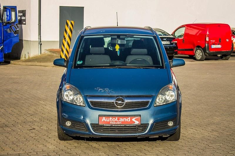 Gebraucht Opel Zafira 125 PS (91 kW) 2008 Blau Van / Kleinbus