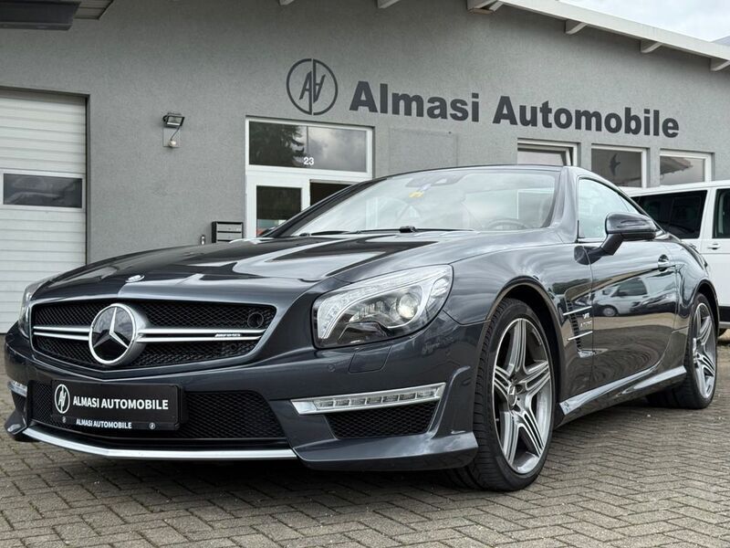 Grau Gebraucht 2014 Mercedes SL63 AMG AMG Cabrio | 66.990 € (Superpreis) - Bild 1/4