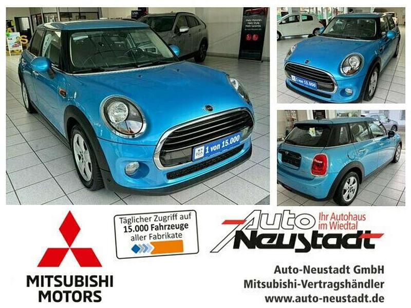 Blau Gebraucht 2018 Mini Cooper Kleinwagen | 13.999 € (Superpreis) - Bild 1/4