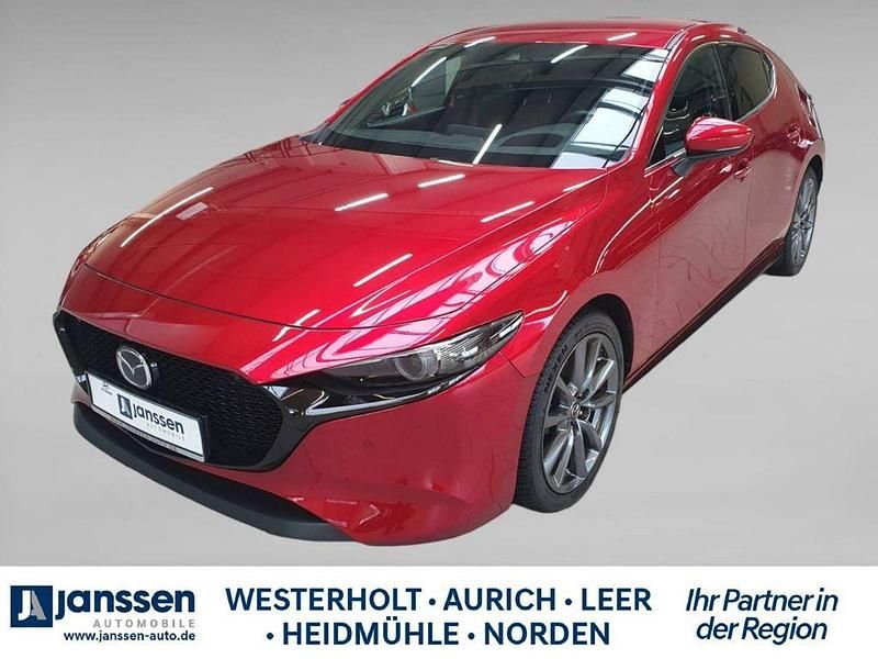 Rot Gebraucht 2020 Mazda 3 Selection Limousine | 17.990 € (Fairer Preis) - Bild 1/2