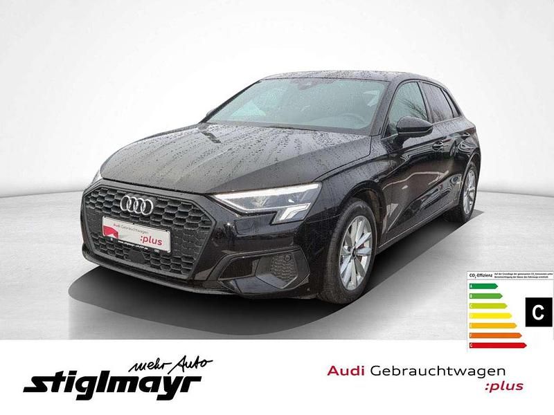 Brillantschwarz Gebraucht 2022 Audi A3 S-Line Limousine | 25.440 € (Fairer Preis) - Bild 1/4