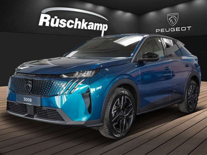 Blau Neu 2024 Peugeot 3008 Allure SUV | 35.480 € (Etwas zu teuer) - Bild 1/4