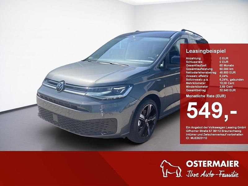 Indiumgrau / deep black perleffekt Neu 2025 VW Caddy Edition Van / Kleinbus | 46.480 € (Teuer) - Bild 1/4