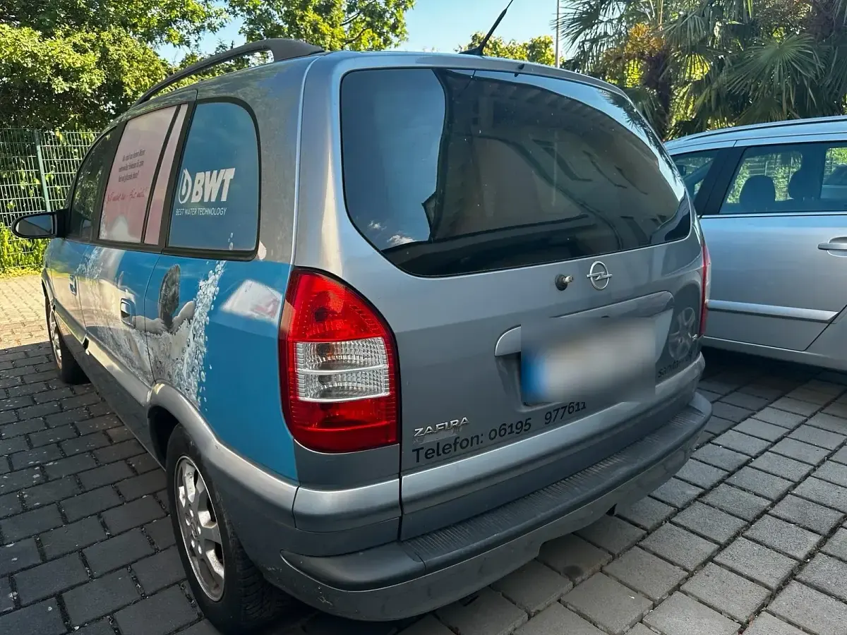 Gebraucht Opel Zafira 125 PS (91 kW) 2005 Grau Van / Kleinbus