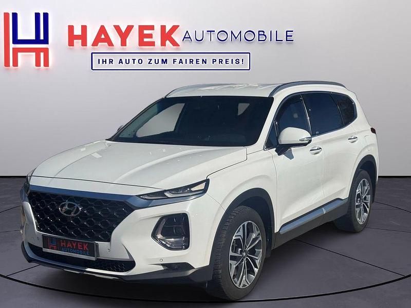 Weiß Gebraucht 2020 Hyundai Santa Fe Premium SUV | 19.300 € (Fairer Preis) - Bild 1/4