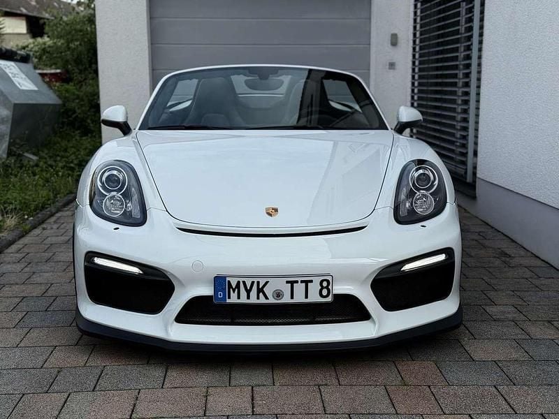 Weiß Gebraucht 2013 Porsche Boxster S Chrono Cabrio | 49.000 € (Etwas zu teuer) - Bild 1/4