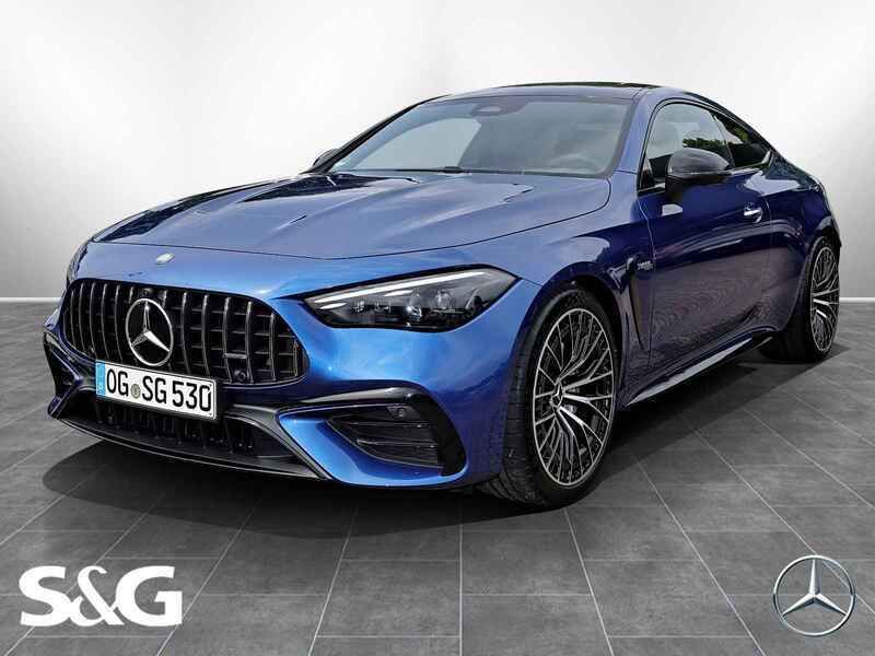 Metalliclack spektralblau Gebraucht 2025 Mercedes CLE53 AMG Premium Coupé | 89.900 € (Guter Preis) - Bild 1/4