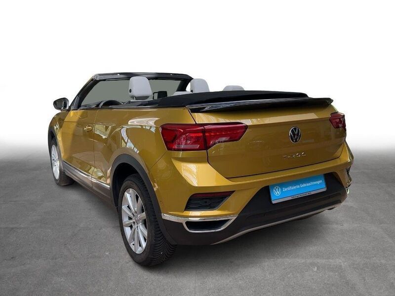 Gebraucht VW T-Roc Cabriolet Style 150 PS (110 kW) 2021 Gelb Cabrio