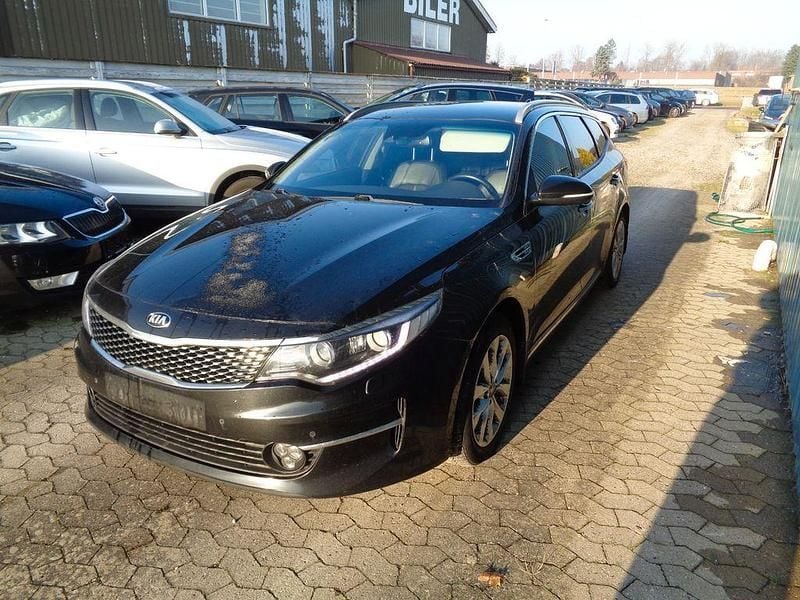 Schwarz Gebraucht 2018 Kia Optima Edition 7 Kombi | 8.200 € (Fairer Preis) - Bild 1/4