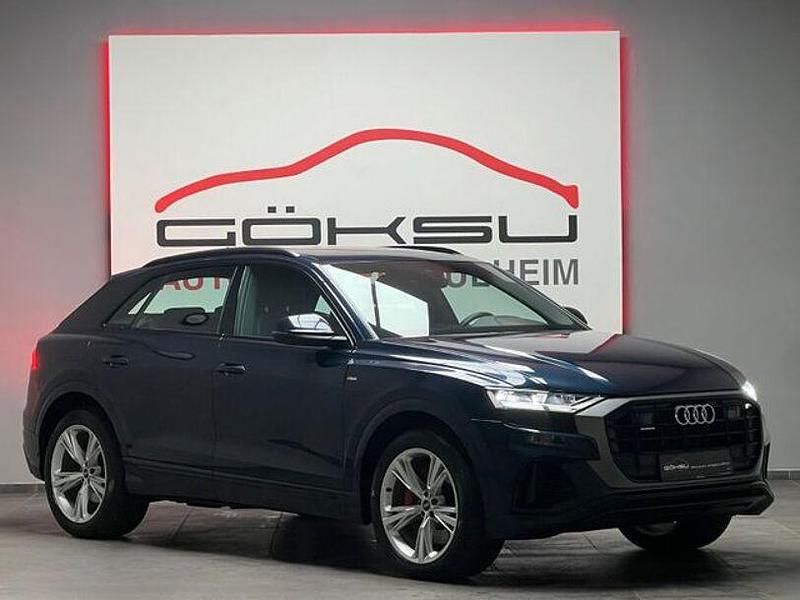 Gebraucht Audi Q8 S-Line 441 PS (324 kW) 2023 Blau SUV