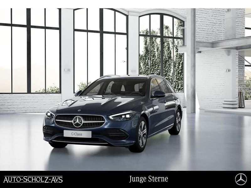 Blau Gebraucht 2024 Mercedes C180 Avantgarde Kombi | 33.589 € (Superpreis) - Bild 1/4