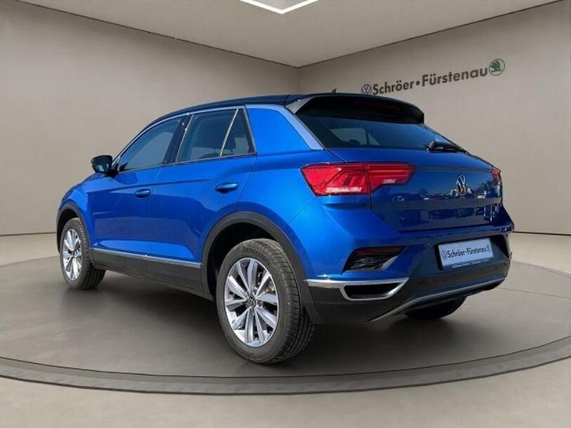 Gebraucht VW T-Roc Style 150 PS (110 kW) 2021 Ravennablau metallic SUV