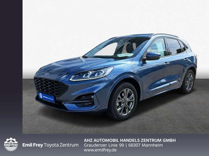 Blue metallic Gebraucht 2022 Ford Kuga ST-Line X SUV | 31.990 € (Etwas zu teuer) - Bild 1/4