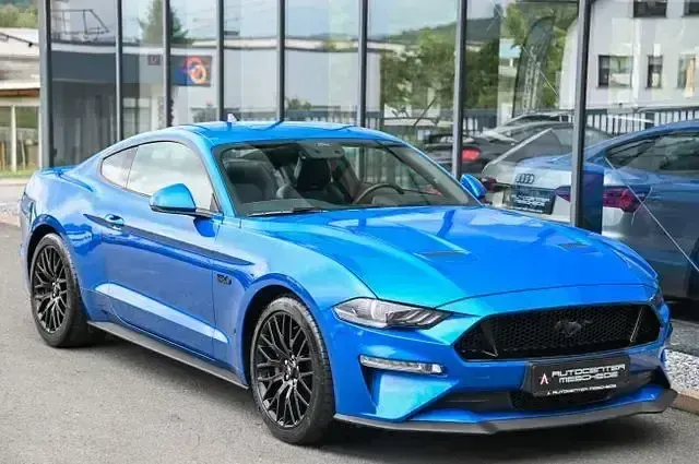 Gebraucht Ford Mustang GT Premium 449 PS (330 kW) 2021 Blau Coupé