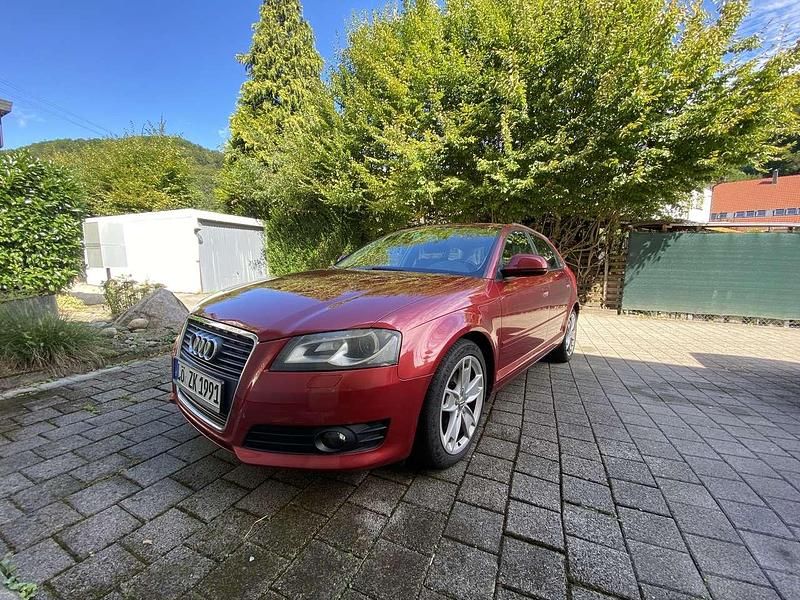 Rot Gebraucht 2008 Audi A3 Ambition Kleinwagen | 3.350 € (Guter Preis) - Bild 1/4