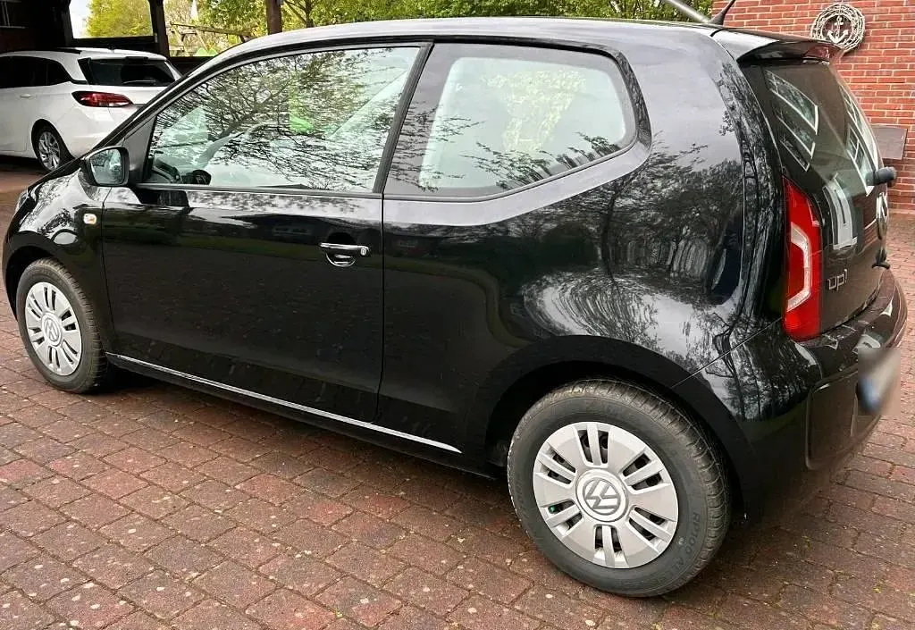 Gebraucht VW up! 60 PS (44 kW) 2012 Schwarz Kleinwagen