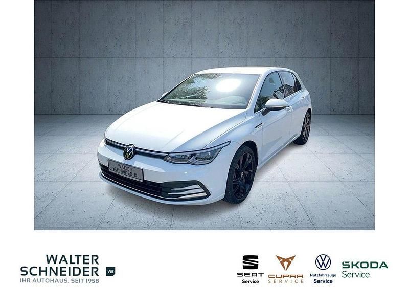 Pure white Gebraucht 2022 VW Golf VIII Style Limousine | 20.950 € (Fairer Preis) - Bild 1/4