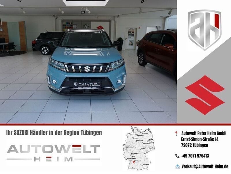 Blau Gebraucht 2023 Suzuki Vitara Comfort SUV | 22.749 € (Superpreis) - Bild 1/4