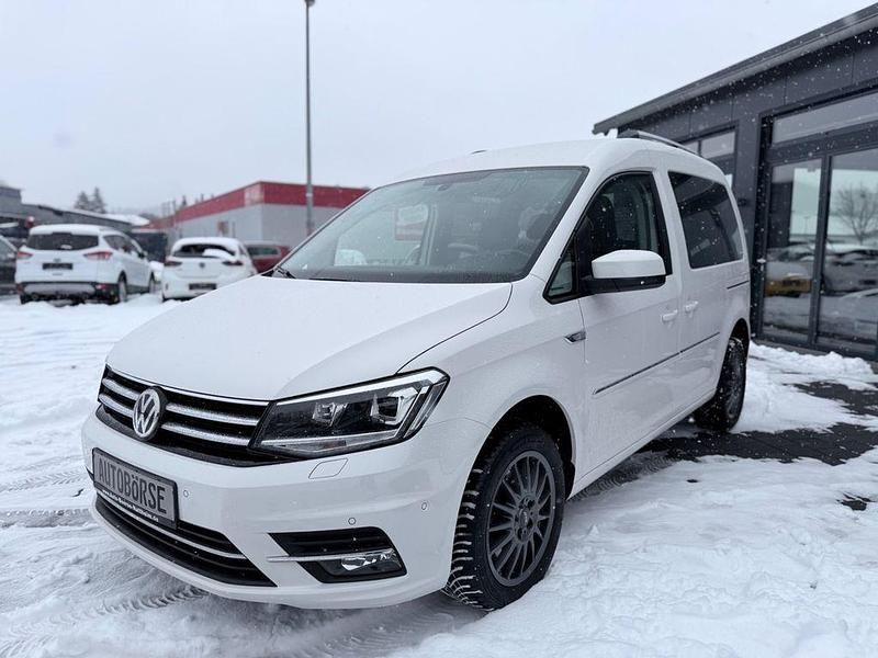 Gebraucht VW Caddy Highline 150 PS (110 kW) 2019 Candyweiss Van / Kleinbus