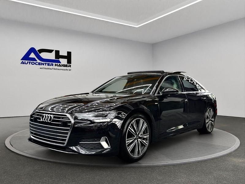 Mythosschwarz Gebraucht 2022 Audi A6 S-Line Limousine | 35.850 € (Etwas zu teuer) - Bild 1/4