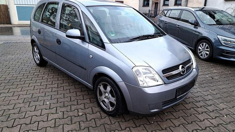 Gebraucht Opel Meriva Basis 101 PS (74 kW) 2004 Silber Van / Kleinbus