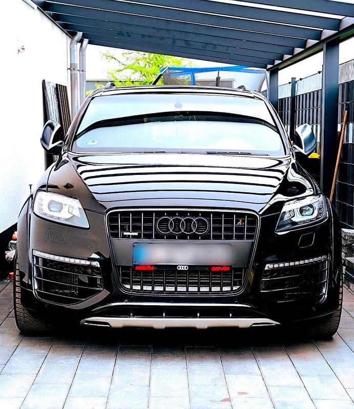 Schwarz Gebraucht 2014 Audi Q7 S-Line SUV | 17.249 € (Superpreis) - Bild 1/4