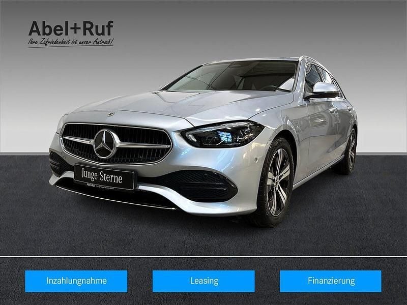 Silber Gebraucht 2024 Mercedes C220 Avantgarde Kombi | 34.799 € (Superpreis) - Bild 1/4