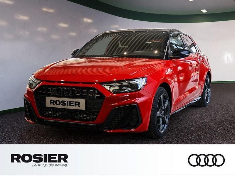 Progressivrot metallic Gebraucht 2025 Audi A1 Sportback S-Line Kleinwagen | 35.950 € (Etwas zu teuer) - Bild 1/4